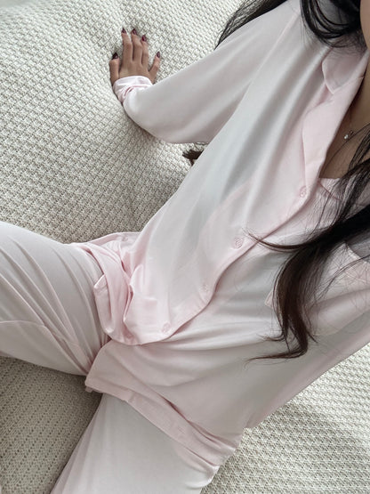 tencel long pjs set