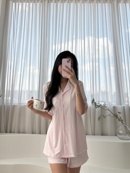 tencel short pjs set